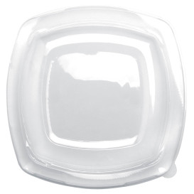 Coperchio Plastica Transp. per Piatto Square PET 230mm (25 Pezzi) 