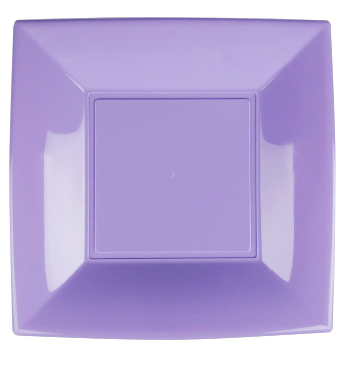 Piatto Plastica Piano Lilla Nice PP 290mm (12 Pezzi) Piatto Plastica Piano Lilla Nice PP 290mm (12 Pezzi)