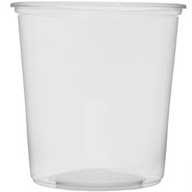 Coppette Plastico Trasparente 500ml Ø10,5cm (100 Pezzi)