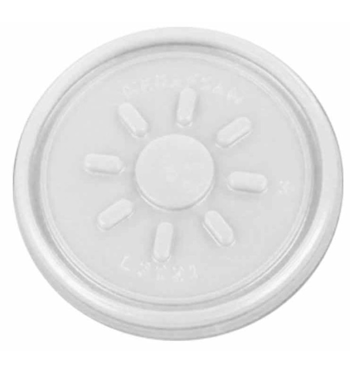 Coperchio Piano di Plastica Termico EPS Ø7,4cm (100 Pezzi) Coperchio Piano di Plastica Termico EPS Ø7,4cm (100 Pezzi)