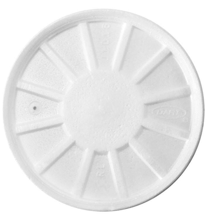 Coperchio Termici EPS Ventilato Bianco Ø11cm (50 Pezzi) Coperchio Termici EPS Ventilato Bianco Ø11cm (50 Pezzi)