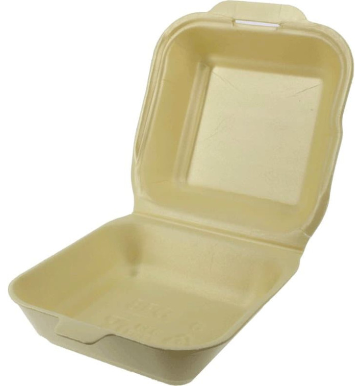 Contenitori Hamburger in Polistirolo Grande Champagne (125 Pezzi) Contenitori Hamburger in Polistirolo Grande Champagne (125 Pezzi)