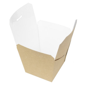 Contenitore di Cibo Wok Kraft 950ml (25 Pezzi)