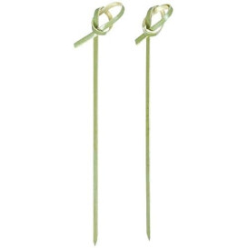 Spiedi di Bambu Decorato Cappio 180mm (200 Pezzi)