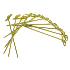 Spiedi di Bambu Decorato Cappio 120mm (200 Pezzi)