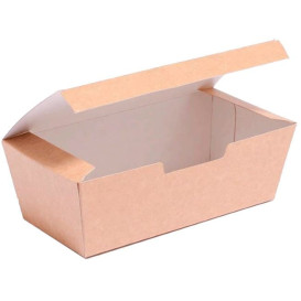 Scatola Cibo Kraft 16,5x7,5x6cm (25 Pezzi)