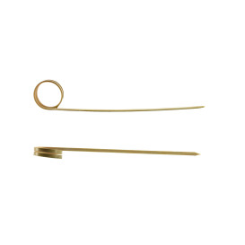 Spiedi in Bamboo Ricciolo 90mm (200 Pezzi)