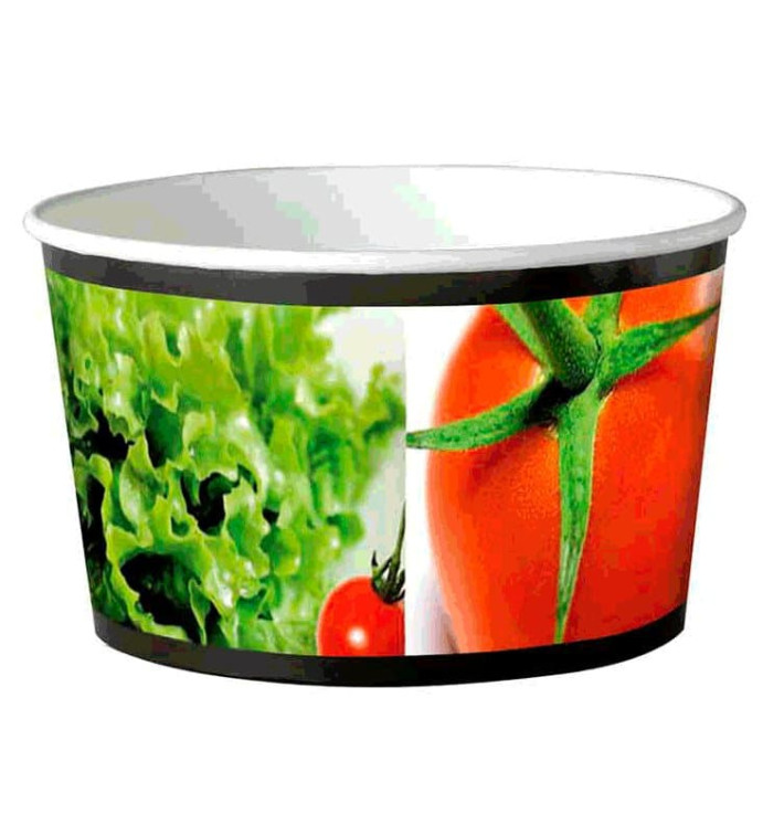 Insalatiera di Carta Grande 1030ml (40 Pezzi) Insalatiera di Carta Grande 1030ml (40 Pezzi)