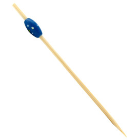 Spiedi di Bambu "Punteado" Blu 120mm (5000 Pezzi)