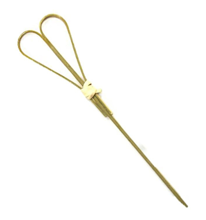 Spiedi di Bambu "Cuore" Verde 150mm (200 Pezzi) Spiedi di Bambu "Cuore" Verde 150mm (200 Pezzi)