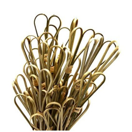 Spiedi di Bambu "Cuore" Verde 120mm (5000 Pezzi)