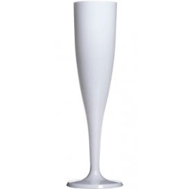 Calice Plastica a Champagne Bianco 115ml 1P (120 Pezzi)