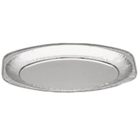 Vassoio Ovale di Alluminio 870ml (100 Pezzi)