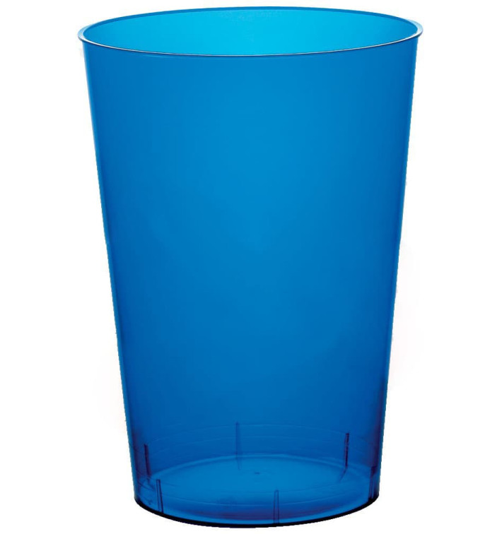 Bicchiere di Plastica Moon Blu Trasp. PS 230ml (50 Pezzi) Bicchiere di Plastica Moon Blu Trasp. PS 230ml (50 Pezzi)
