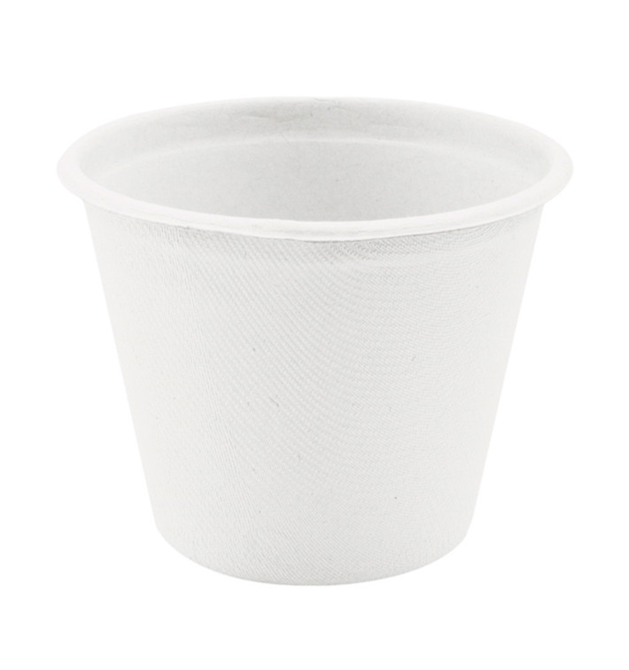 Coppetta Bio Canna Zucchero Bianco Ø95mm 425ml (600 Pezzi) Coppetta Bio Canna Zucchero Bianco Ø95mm 425ml (600 Pezzi)