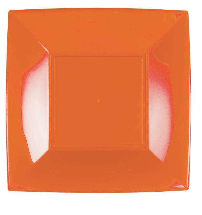 Piatto Plastica Piano Arancione Nice PP 290mm (144 Pezzi) Piatto Plastica Piano Arancione Nice PP 290mm (144 Pezzi)