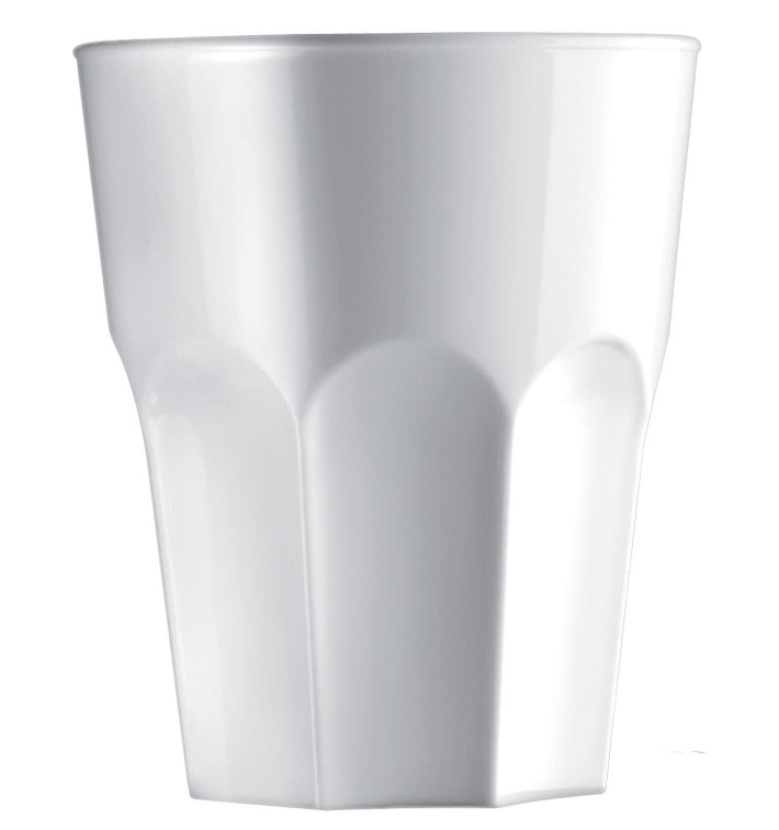 Bicchiere Riutilizzabili SAN Granity Bianco 400ml (5 Pezzi) Bicchiere Riutilizzabili SAN Granity Bianco 400ml (5 Pezzi)