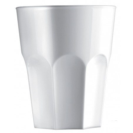 Bicchiere Riutilizzabili SAN Granity Bianco 400ml (5 Pezzi)