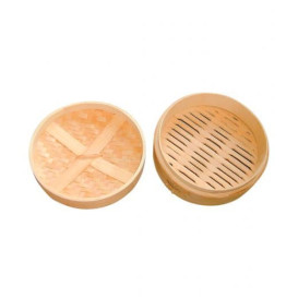 Coperchio Cestello Cottura a Vapore Maxi Bambu Ø20cm (4 Pezzi)