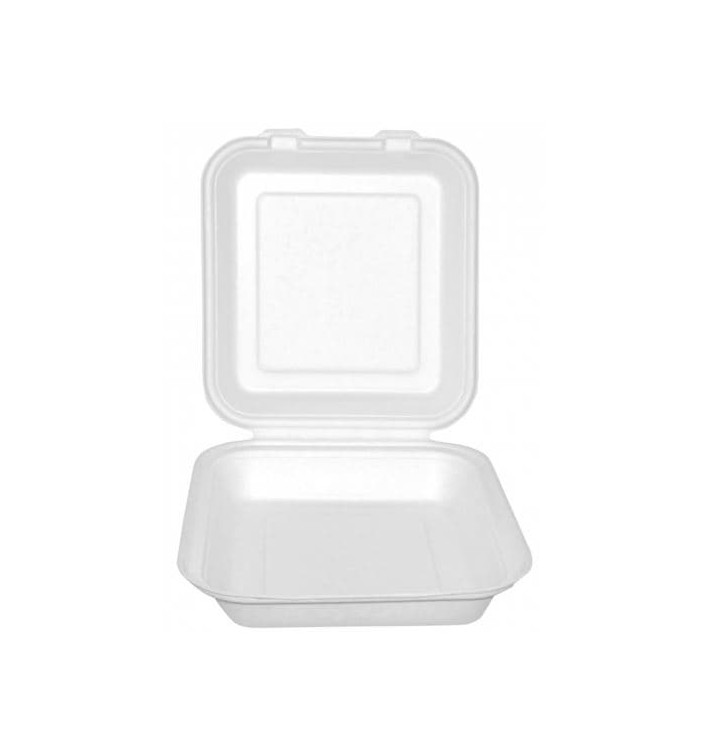 Contenitori Canna da Zucchero Bianco 20x18x5cm (50 Pezzi) Contenitori Canna da Zucchero Bianco 20x18x5cm (50 Pezzi)