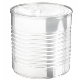 Scatola di Conserva Trasparente PS 220ml Ø7,4x7cm (20 Pezzi)