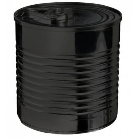 Scatola di Conserva Nero PS 110ml Ø6x5,7cm (200 Pezzi)