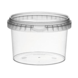 Coppette Plastico con Coperchio Inviolabile 120ml Ø6,9 (1000 Pezzi)