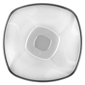 Ciotola PS Glas Rígida "Square" 1250ml Ø21cm (3 Pezzi)