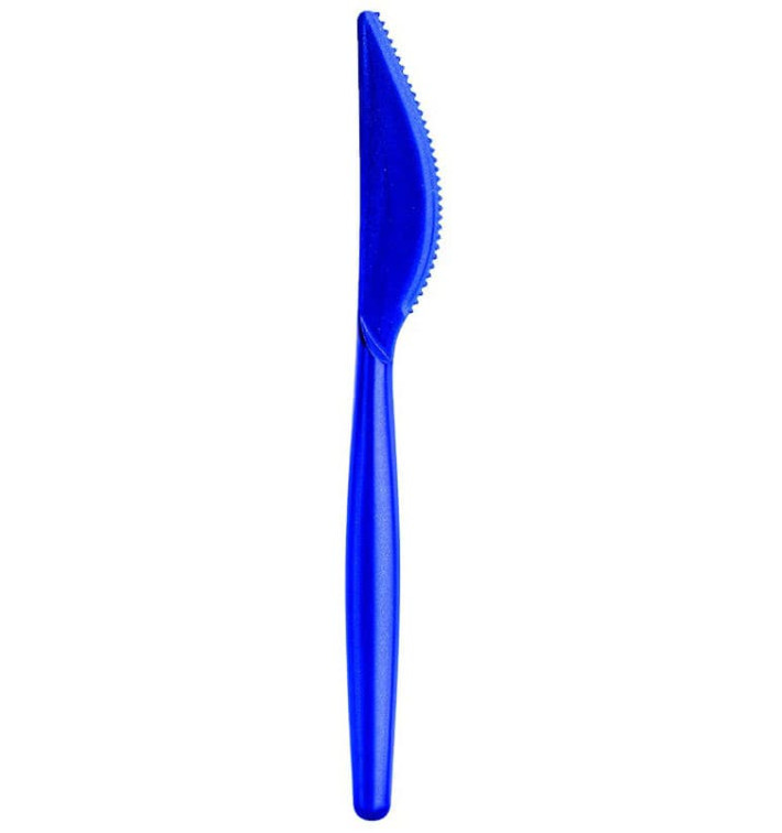 Coltello di Plastica Easy PS Blu Perla 185mm (500 Pezzi) Coltello di Plastica Easy PS Blu Perla 185mm (500 Pezzi)