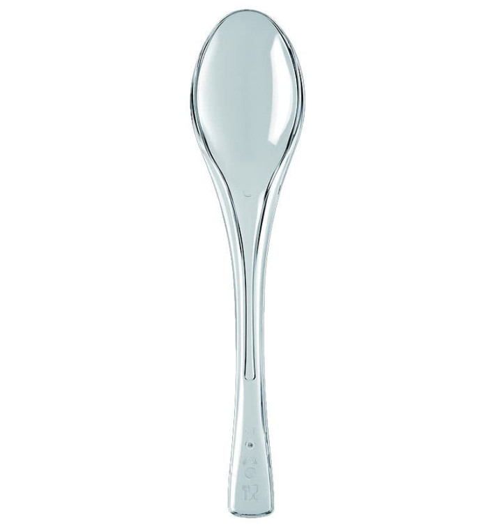 Cuchiaio di Plastica Fly Transp. 145mm (50 Pezzi) Cuchiaio di Plastica Fly Transp. 145mm (50 Pezzi)