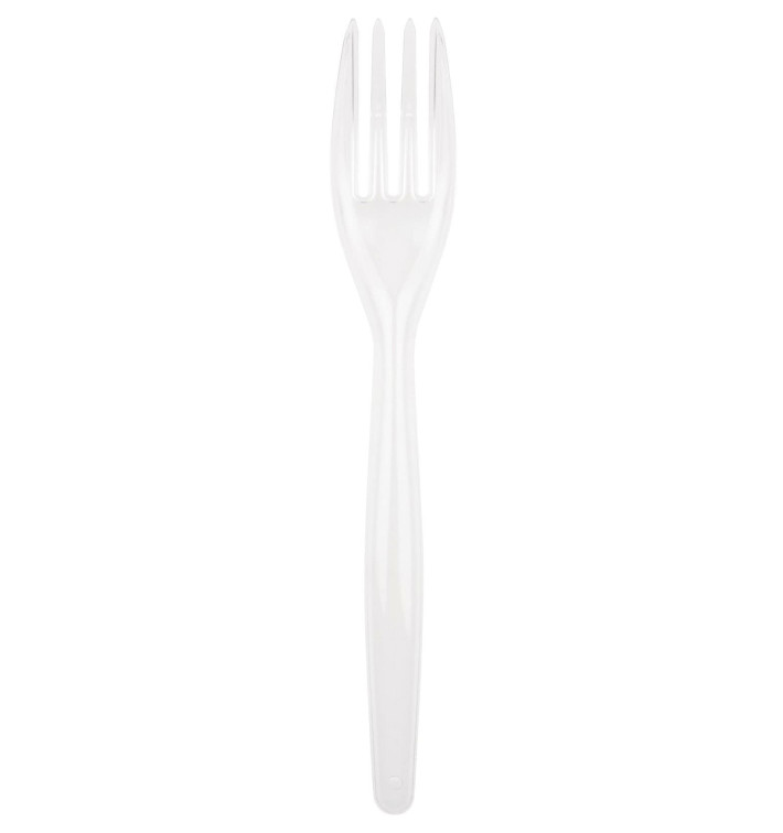 Forchetta di Plastica Easy PS Bianco 180mm (20 Pezzi) Forchetta di Plastica Easy PS Bianco 180mm (20 Pezzi)