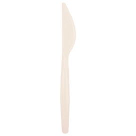 Coltello di Plastica Easy PS Crema 185mm (20 Pezzi)