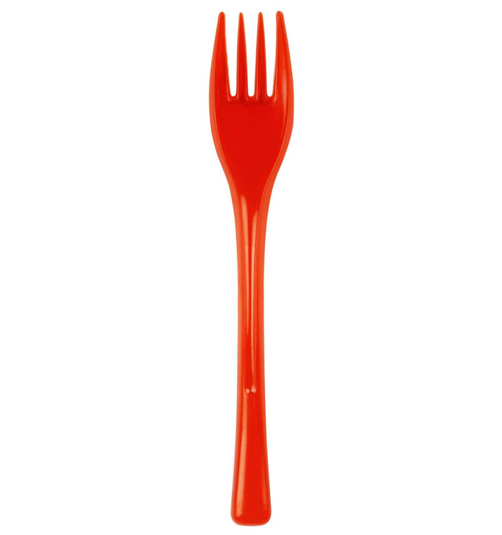 Forchetta di Plastica Fly Rosso Transp. 140mm (3000 Pezzi) Forchetta di Plastica Fly Rosso Transp. 140mm (3000 Pezzi)