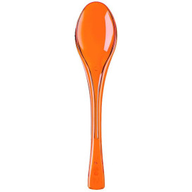 Cuchiaio di Plastica Fly Arancio Transp. 145mm (3000 Pezzi)