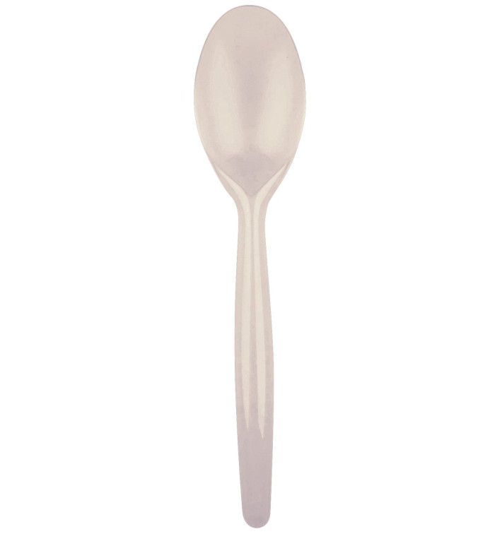 Cucchiaio di Plastica Easy PS Taupe 185mm (500 Pezzi) Cucchiaio di Plastica Easy PS Taupe 185mm (500 Pezzi)