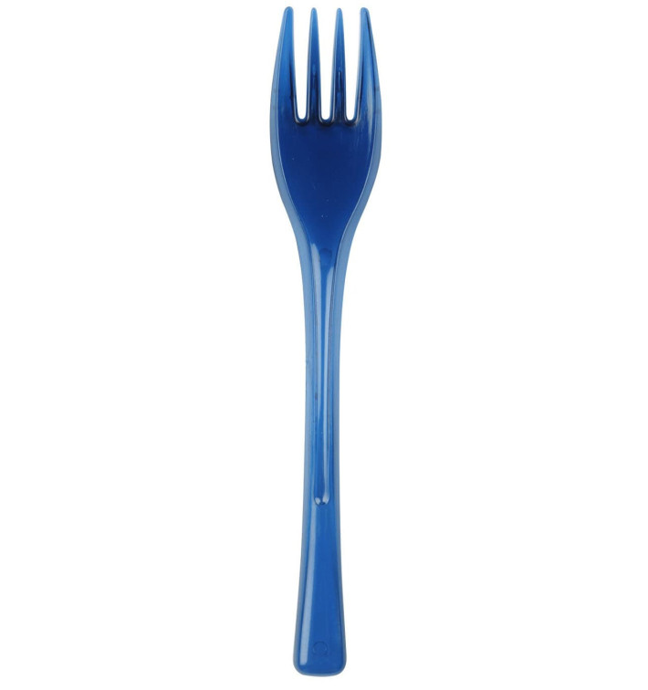 Forchetta di Plastica Fly Blu Trasp.140mm (50 Pezzi) Forchetta di Plastica Fly Blu Trasp.140mm (50 Pezzi)