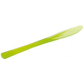 Coltello di Plastica Premium Verde 200mm (10 Pezzi)