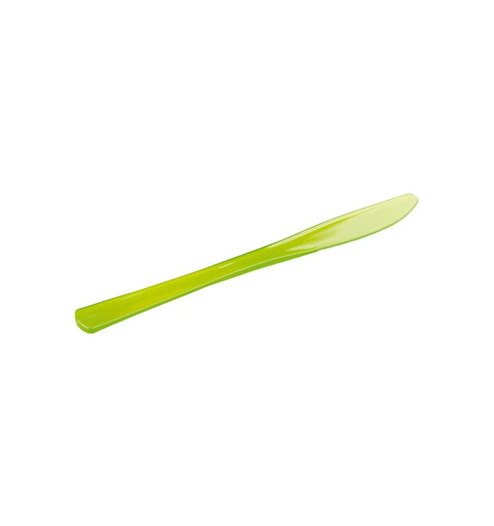 Coltello di Plastica Premium Verde 200mm (250 Pezzi) Coltello di Plastica Premium Verde 200mm (250 Pezzi)