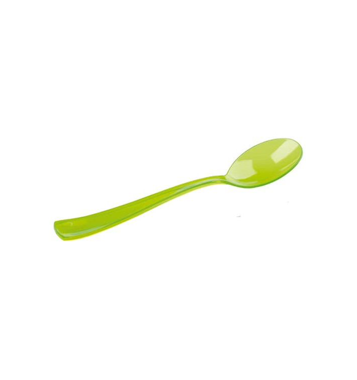 Cucchiaio di Plastica Premium Verde 160mm (180 Pezzi) Cucchiaio di Plastica Premium Verde 160mm (180 Pezzi)