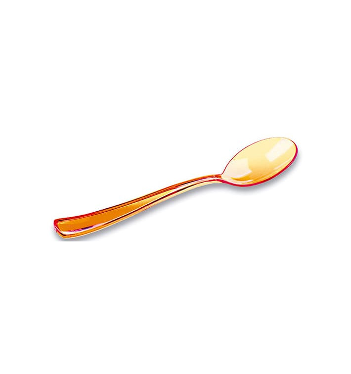 Cucchiaio di Plastica Premium Arancione 160mm (10 Pezzi) Cucchiaio di Plastica Premium Arancione 160mm (10 Pezzi)