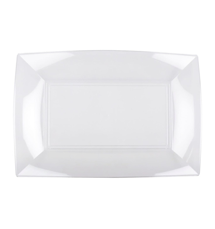 Vassoio Plastica Trasp. Nice PS 280x190mm (12 Pezzi) Vassoio Plastica Trasp. Nice PS 280x190mm (12 Pezzi)