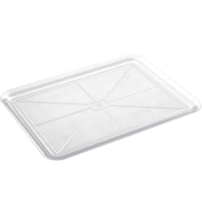 Vassoio Plastica Tray Trasparente 37x50cm (4 Pezzi) Vassoio Plastica Tray Trasparente 37x50cm (4 Pezzi)