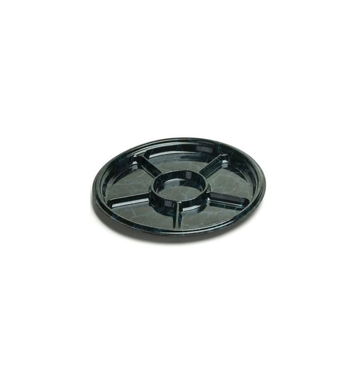 Vassoio di Plastica a 6SC Marmo 30 cm (5 Pezzi) Vassoio di Plastica a 6SC Marmo 30 cm (5 Pezzi)