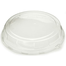 Coperchio di Plastica Trasparente per Vassoio 34x8 cm (5 Pezzi)