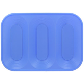 Vassoio di Plastica PP "X-Table" 3C Viola 330x230mm (2 Pezzi)