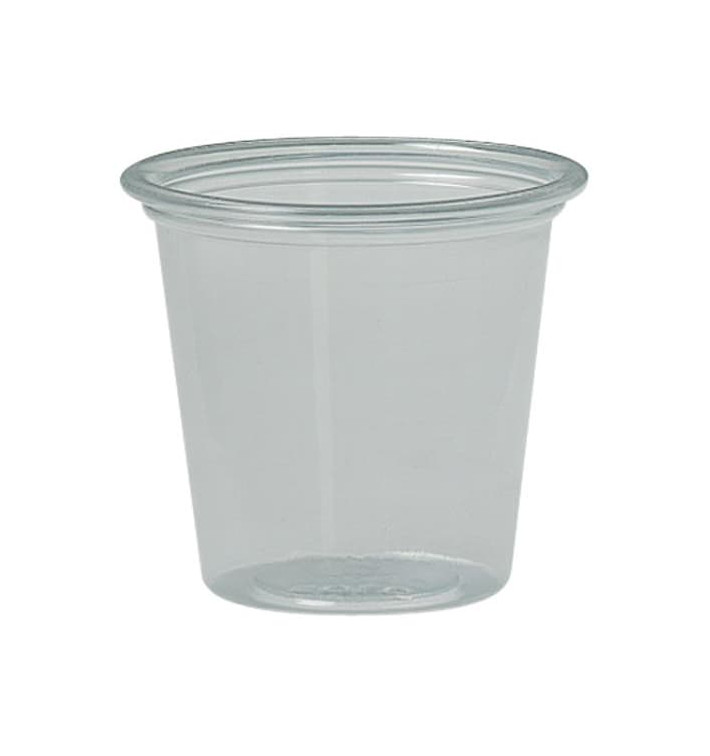 Contenitore per Salse rPET Glas 37ml Ø4,8cm (250 Pezzi) Contenitore per Salse rPET Glas 37ml Ø4,8cm (250 Pezzi)