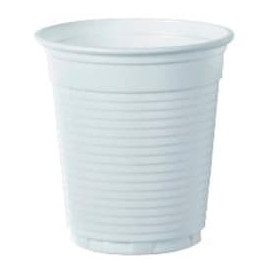 Bicchiere Plastica PS Vending Bianco 166ml Ø7,0cm (3000 Pezzi)