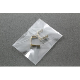 Sacchetti di Polipropilene  BOPP Piega Adesivo 7x10cm G160 (100 Pezzi)