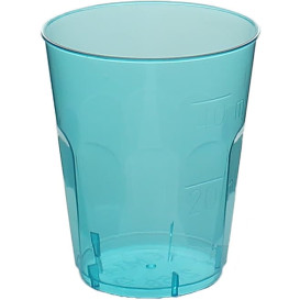 Bicchiere Plastica "Diamant" PS Blu Transp. Cristal 50ml (20 Pezzi)