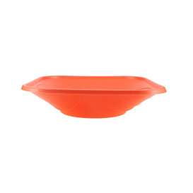 Ciotola Plastica PP "X-Table" Arancione 18x18cm (120 Pezzi)